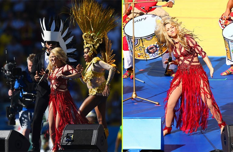 Shakira vinh dự được chọn là ca sĩ biểu diễn tiết mục ca nhạc trong lễ bế mạc World Cup 2014.